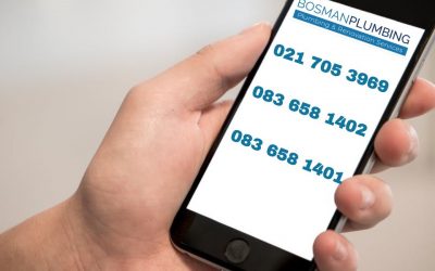 Did you know that Bosman Plumbing is contactable seven days a week twenty-four seven?