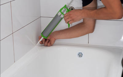 Freshen up your bathroom by replacing old Silicone Sealant
